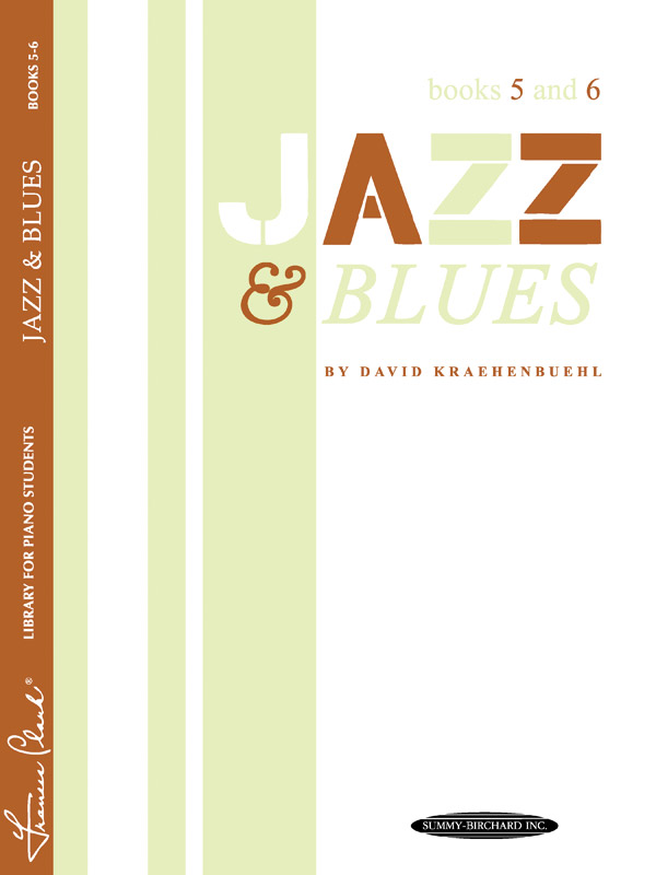 Jazz & Blues, Books 5 & 6: Piano Book: David Kraehenbuehl | Sheet Music