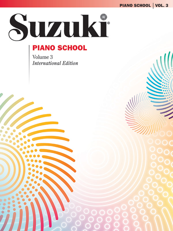 Book,　Volume　Suzuki　International　Piano　Piano　Book　School　Piano　Sheet　Edition　3:　Music