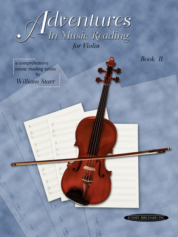 Adventures in Music Reading for Violin Violin Book Sheet Music