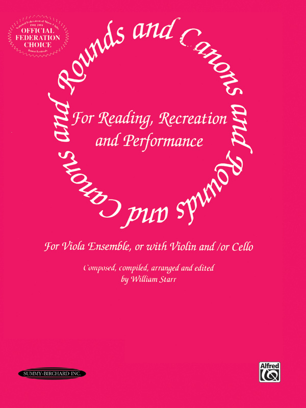 Rounds and Canons for Reading, Recreation and Performance