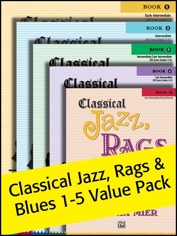Classical Jazz, Rags, and Blues Books 1-5 2012 (Value Pack): : Martha ...