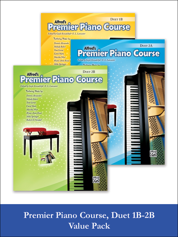 Premier Piano Course Duet 1B-2B (Value Pack)