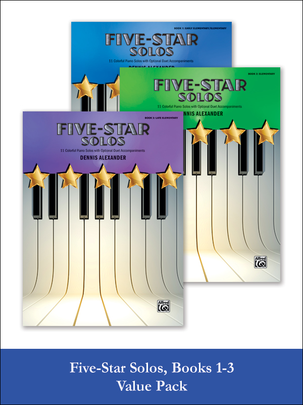 Five-Star Solos 1-3 (Value Pack)