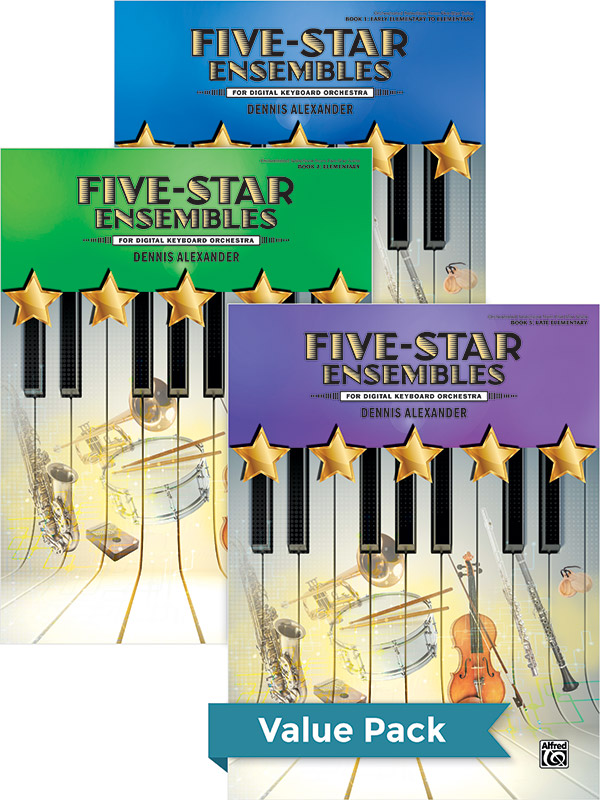 Five-Star Ensembles 1-3 (Value Pack)