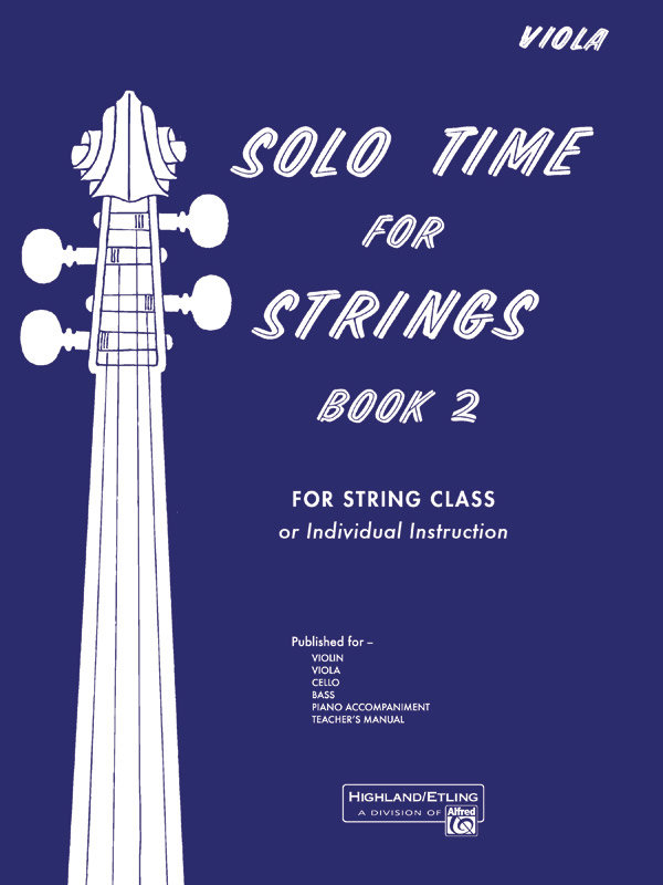 Solo Time for Strings, Book 2: Viola Book