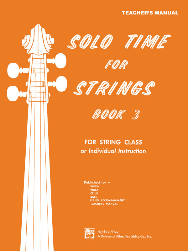 Solo Time for Strings, Book 3