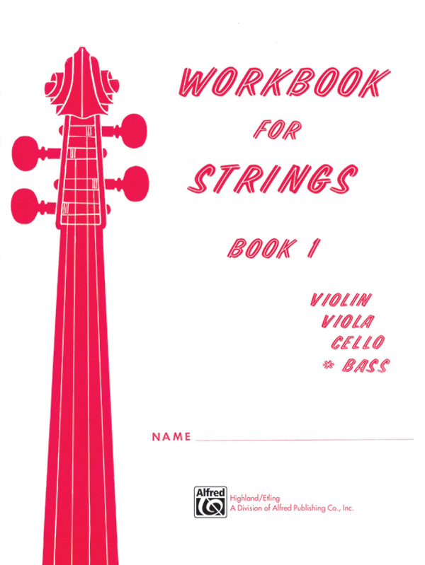 Workbook for Strings, Book 1