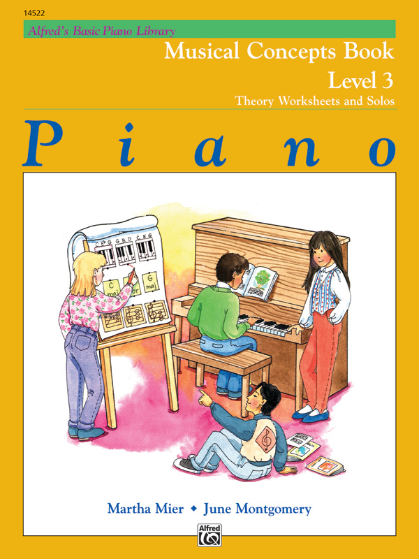Alfred’s Basic Piano Library: Musical Concepts Book 3