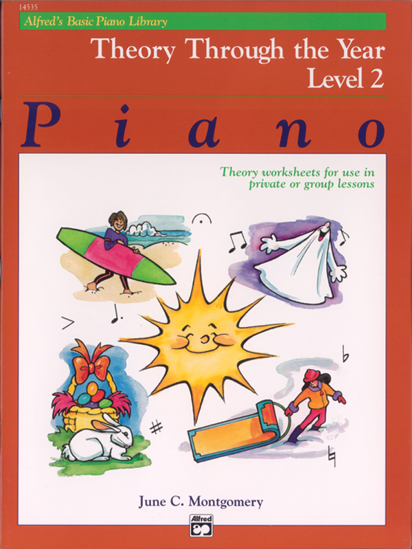 Alfred's Basic Piano Library: Theory Through the Year Book 2: Piano ...