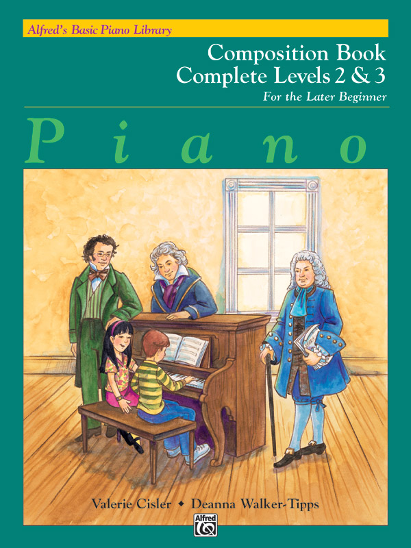 Alfred’s Basic Piano Library: Composition Book Complete 2 & 3