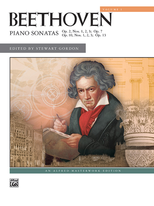 Beethoven Piano Sonatas, Volume 1 (Nos. 18) Piano Book Ludwig van