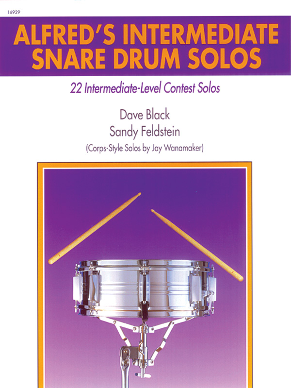 Alfred’s Intermediate Snare Drum Solos