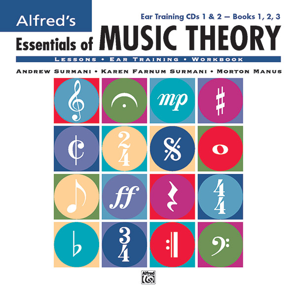CDs　Alfred's　Music　Essentials　(for　Theory:　Training　Combined　of　Music　Books　Ear　CDs　1-3):　Alfred