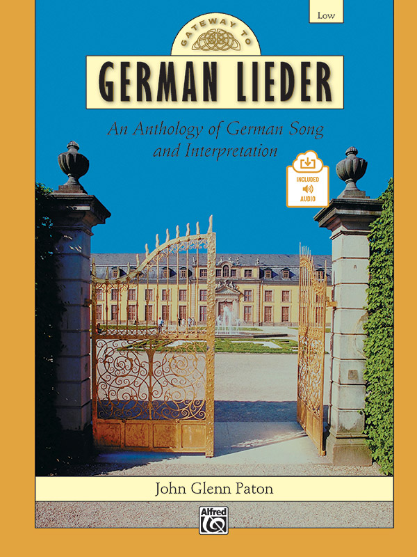 John Glenn Paton : Gateway to German Lieder - Low : Solo : Songbook & 2 CDs : 038081155166  : 00-17618