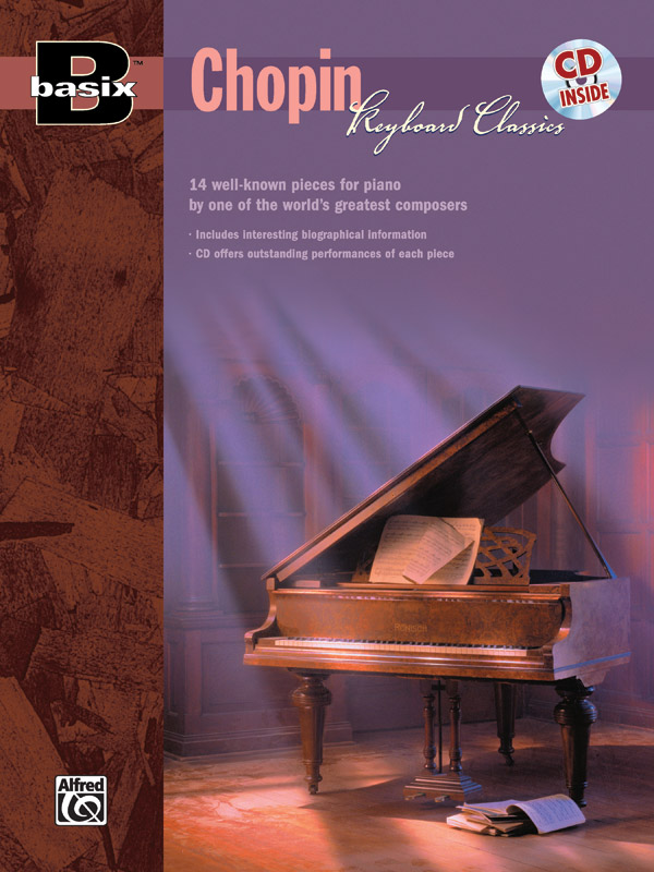 Basix® Keyboard Classics Chopin Keyboard/Piano Book & CD Frédéric