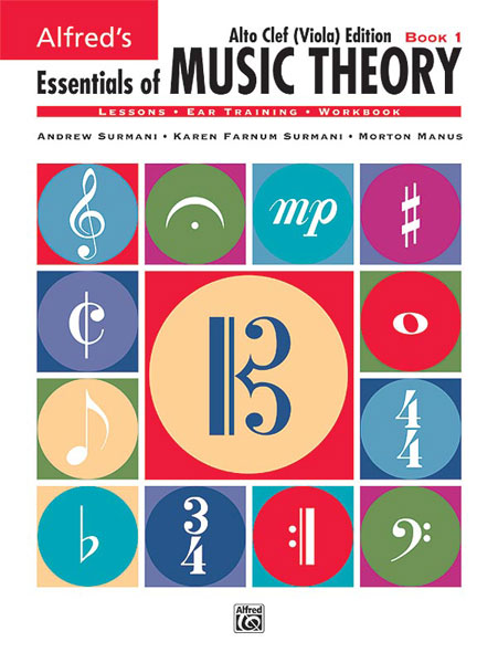 Alfred’s Essentials of Music Theory: Book 1 Alto Clef (Viola) Edition