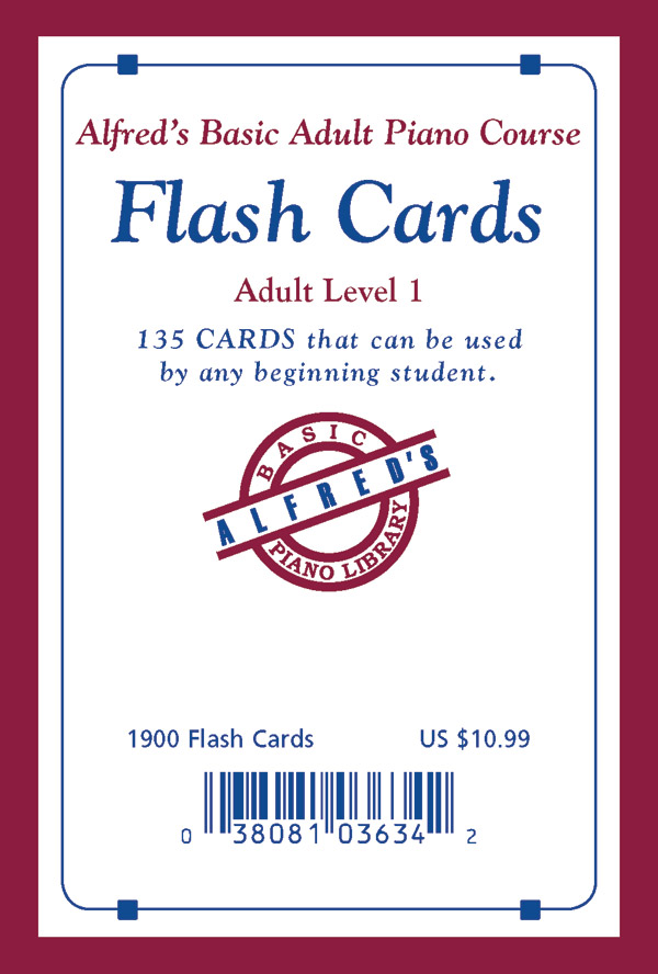 Flash Cards Bk 2 & 3 Flash Cards Alfred's Basic Piano Library Flash Cards : 102 Cards That Can Be Used by Any Level 2 & 3 Piano Student