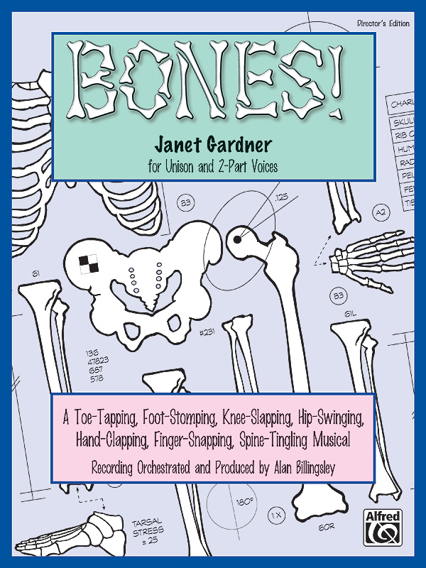 Janet Gardner : Bones! : Book & CD : 038081178769  : 00-19231