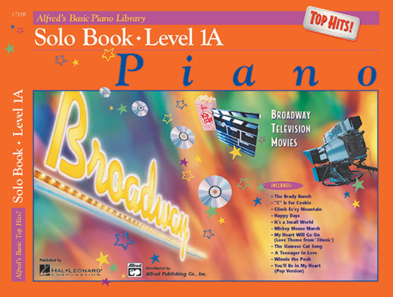 Alfred’s Basic Piano Library: Top Hits! Solo Book 1A