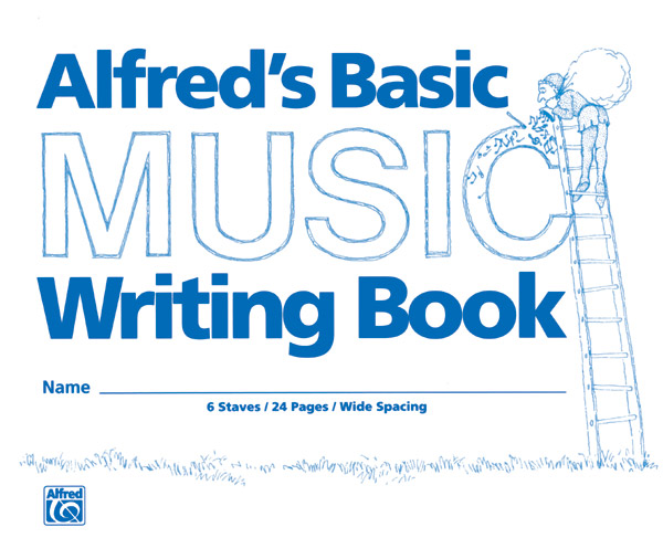 Alfred’s Basic Music Writing Book (8″ x 6″)