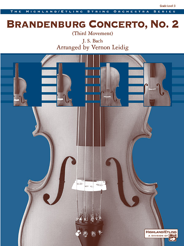 Brandenburg Concerto No. 2 (3rd Movement): String Orchestra