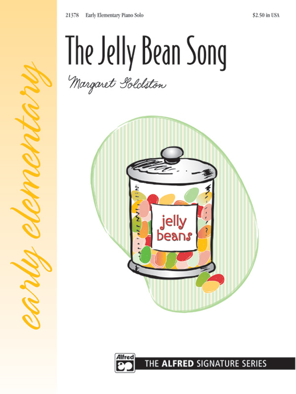 The Jelly Bean Song Piano Sheet Margaret Goldston Sheet Music