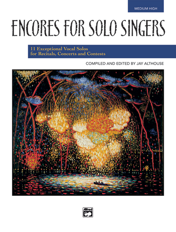Jay Althouse : Encores for Solo Singers - Medium High : Solo : Songbook : 038081212203  : 00-21829