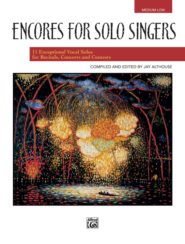 Jay Althouse : Encores for Solo Singers - Medium Low : Solo : Songbook : 038081212234  : 00-21832