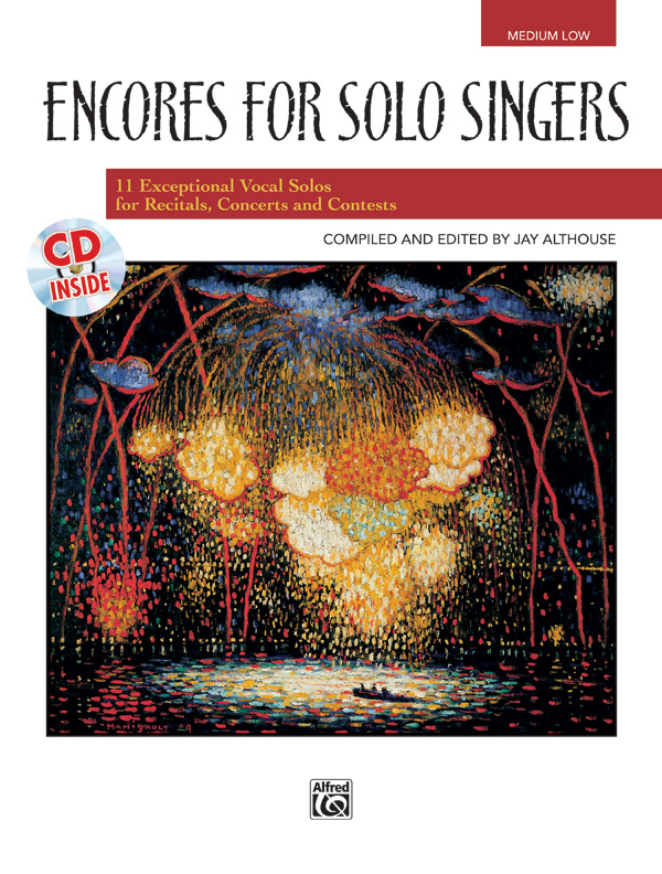 Jay Althouse : Encores for Solo Singers - Low : Solo : Songbook & CD : 038081212258  : 00-21834