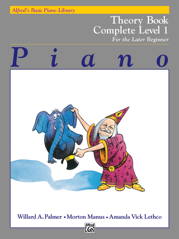Alfred’s Basic Piano Library: Theory Book Complete 1 (1A/1B)