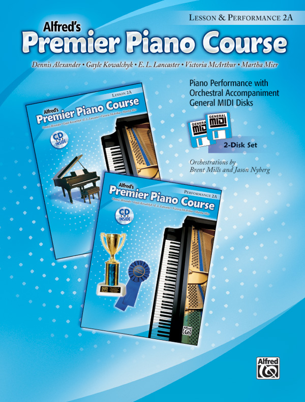 Premier Piano Course, GM Disk 2A for Lesson and Performance