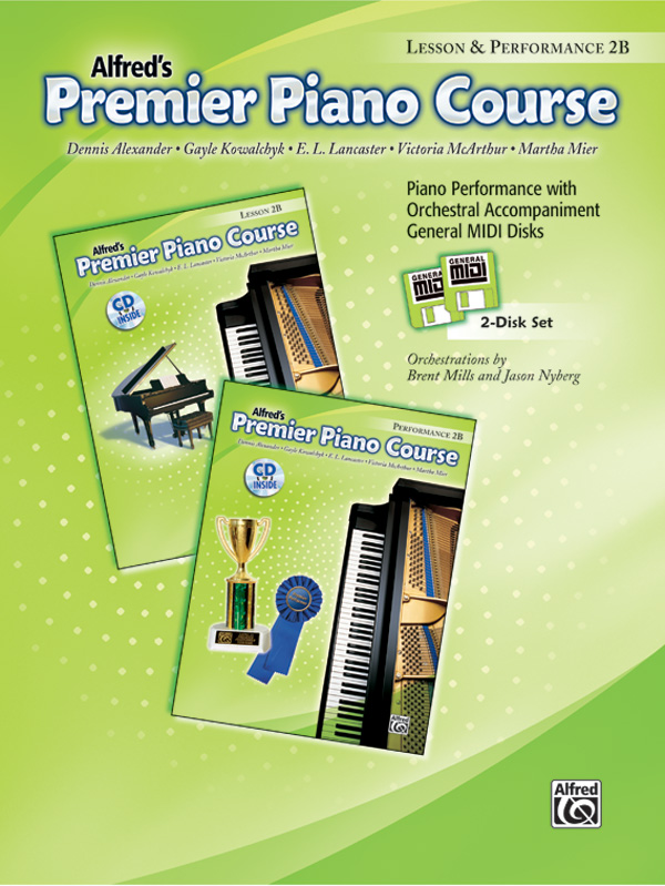 Premier Piano Course, GM Disk 2B for Lesson and Performance