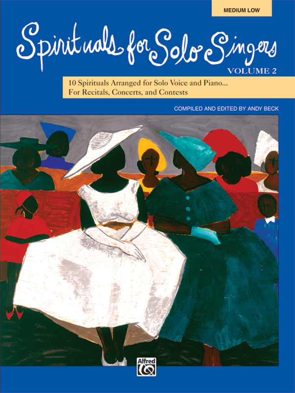 Jay Althouse : Spirituals for Solo Singers Vol. 1 - Medium Low : Solo : Songbook & CD : 038081239651  : 00-23915