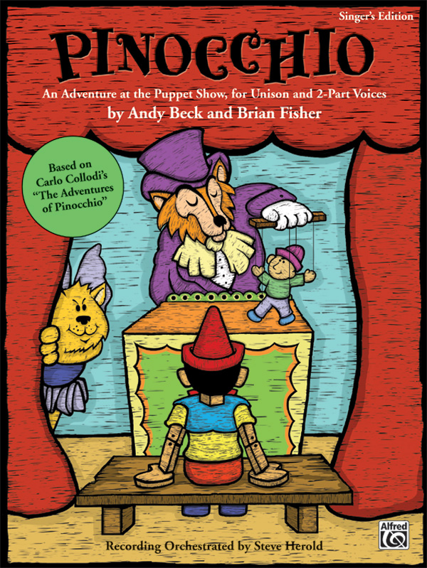 Andy Beck and Brian Fisher : Pinocchio : Score & 10 Books : 038081260952  : 00-23987