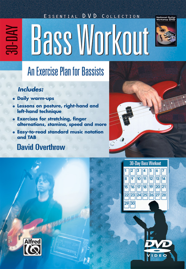 30-Day Bass Workout: Bass Guitar DVD | Alfred Music