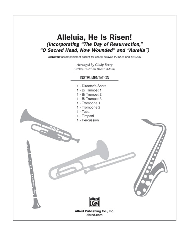 Alleluia, He Is Risen! Choral Octavo InstruPax Sheet Music