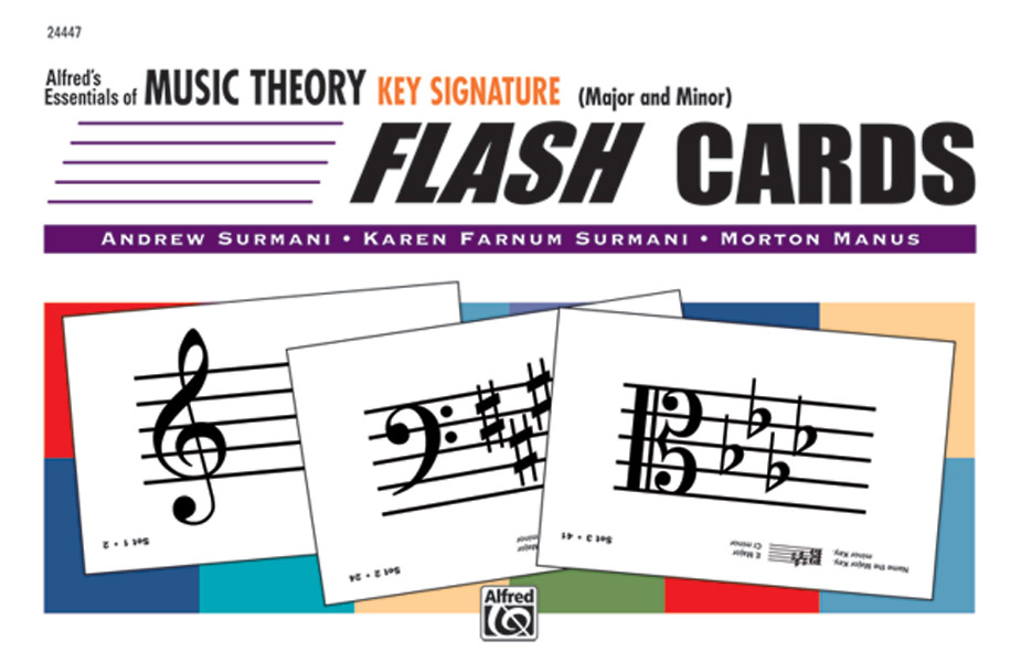 Alfred’s Essentials of Music Theory: Flash Cards — Key Signature