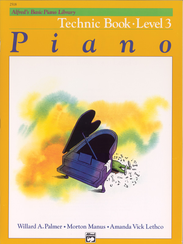 ALFRED BASIC PIANO TECHNIC Book Level 3 