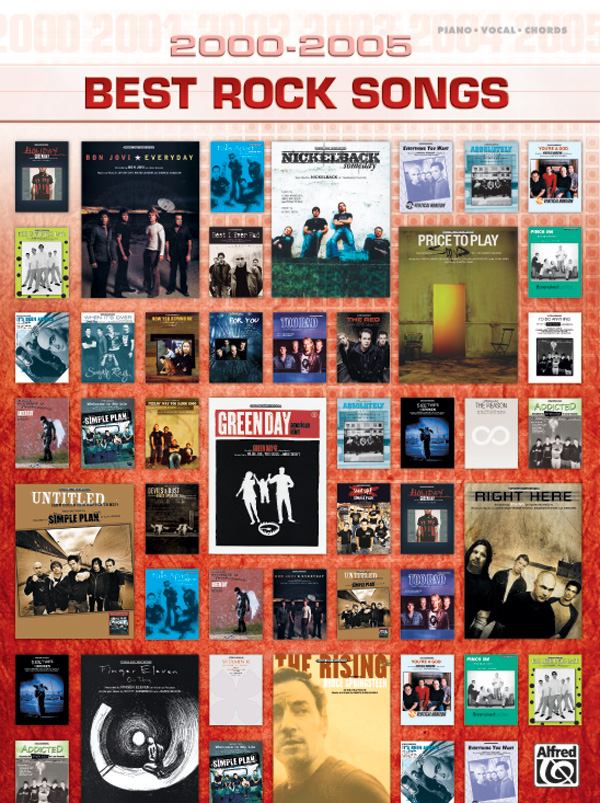 2000-2005-best-rock-songs-sheet-music