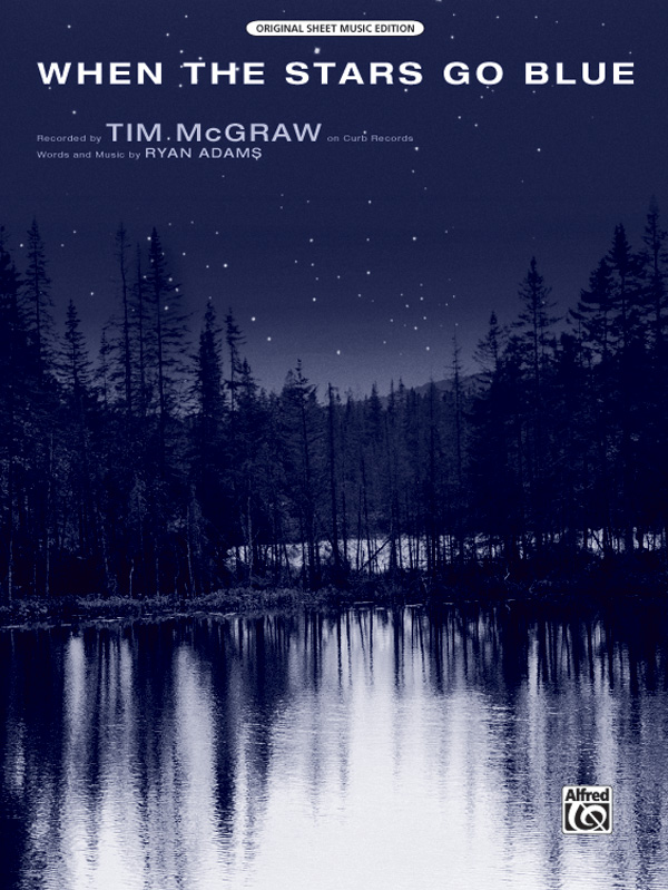 When The Stars Go Blue Pianovocalchords Sheet Tim Mcgraw 