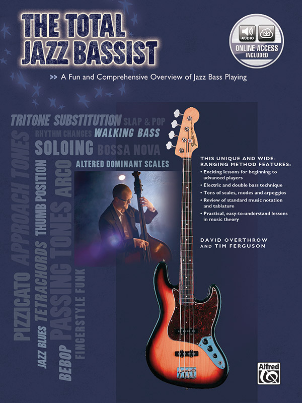 The Total Jazz Bassist: Bass Guitar Book & Online Audio | Sheet Music