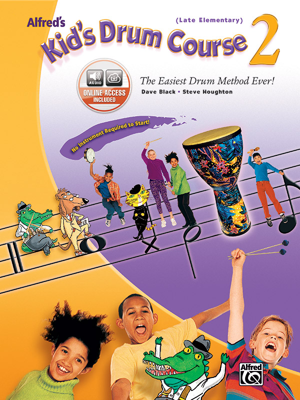 Alfred's Kid's Drum Course 2: Snare Drum Book & Online Audio