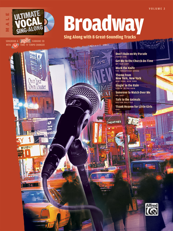 Various Arrangers : Broadway Songbook - Male Voice : Solo : Songbook & CD : 00-26505