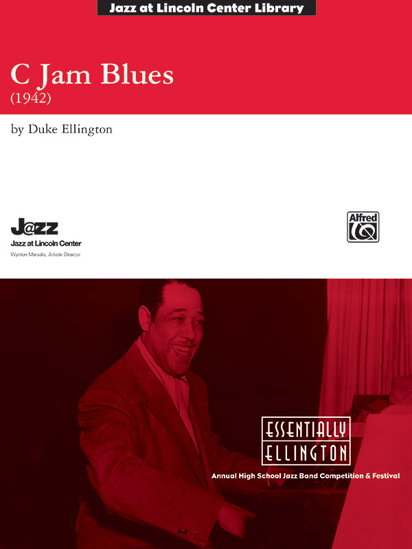 C Jam Blues Jazz Ensemble Conductor Score Duke Ellington Sheet Music 3470