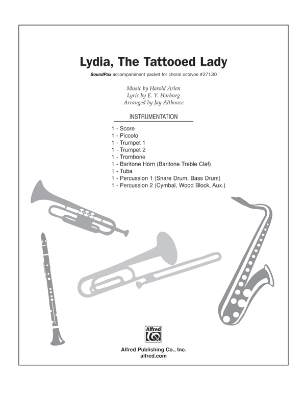 Lydia The Tattooed Lady Lyrics