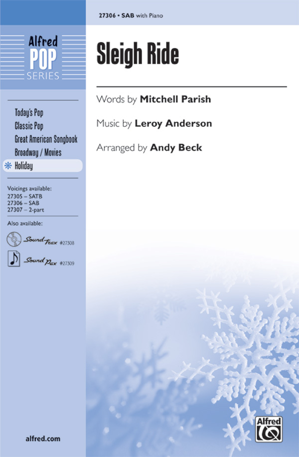 Sleigh Ride : SAB : Andy Beck : Songbook : 00-27306 : 038081295664 