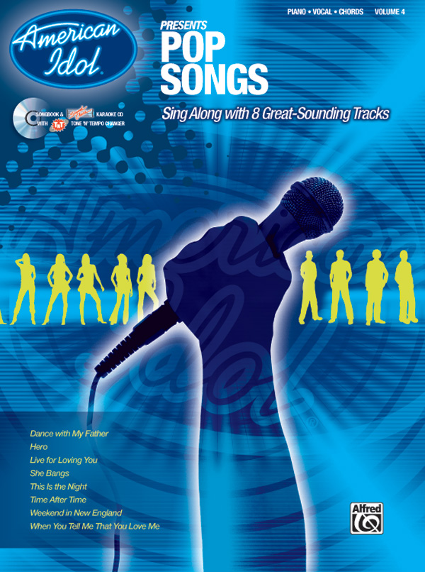 Various Arrangers : American Idol: Pop Solos : Solo : Songbook & CD : 00-27680