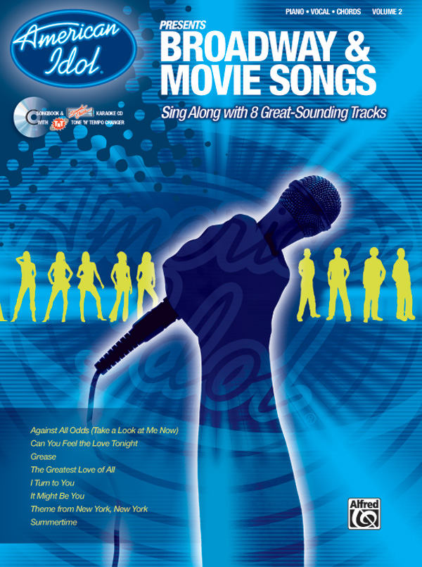 Various Arrangers : American Idol: Broadway & Movie Solos : Solo : Songbook & CD : 00-27692