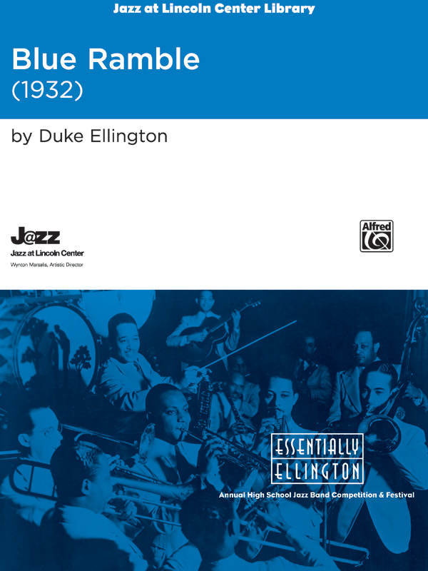 Blue Ramble Jazz Ensemble Conductor Score Duke Ellington Sheet Music 3122