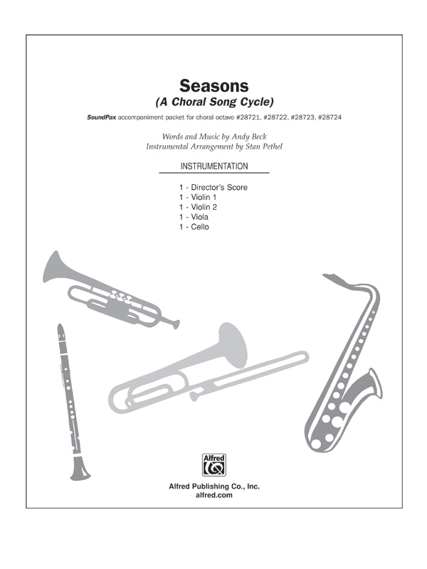 Seasons (A Choral Song Cycle): Score: Choir Score - Digital